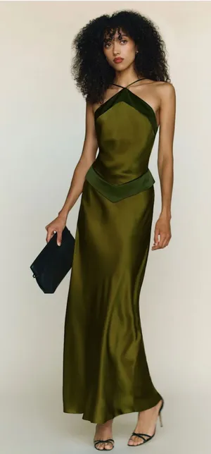Reformation Dress jillian silk thumbnail 1