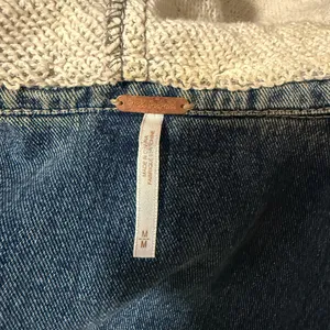 Free People denim knit jacket thumbnail 7