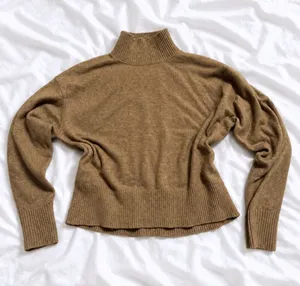 Calvin Klein Jeans Brown Turtleneck Sweater – Size Medium thumbnail 1