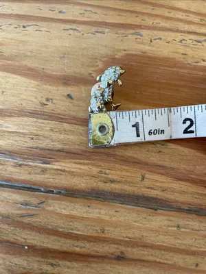 Swarovski Double Dolphin Pin thumbnail 7