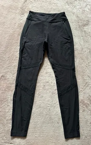 Athleta Women's High-line Hybrid‎ Summiter Tight Pants Black Size 4 thumbnail 1