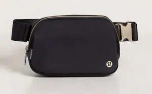 Lululemon Everywhere Belt Bag Velour Black Limited Edition Velvet Crossbody NWT thumbnail 1