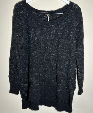 Free People oversized knit sweater thumbnail 1