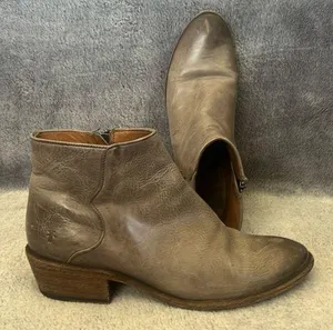 GUC Frye Carson Piping Booties thumbnail 1