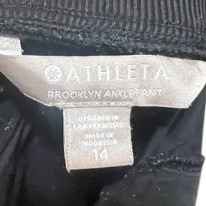 Athleta Brooklyn Black Ankle Pant Size‎ 14 thumbnail 10