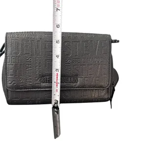 Steve Madden Crossbody‎ Bag Black 6"Hx8"Wx1"D thumbnail 5