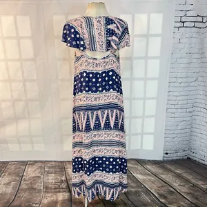Maeve Anthropologie bohemian cape like sundress size small thumbnail 8