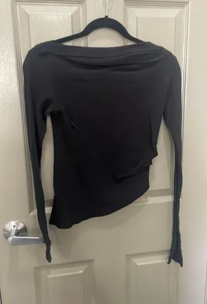 Asymmetric we the free long sleeve thumbnail 1