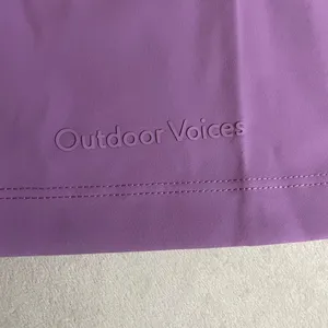 NWT Outdoor Voices SOLD OUT One Shoulder Dress Built in Shorts Lavender Size L thumbnail 8