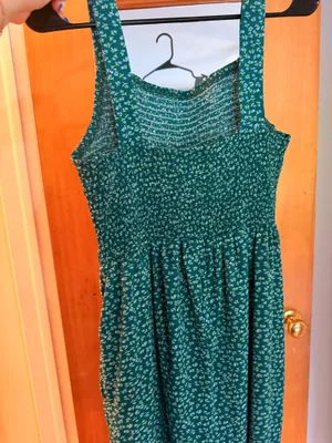 Green Floral Jumpsuit Size XL thumbnail 2