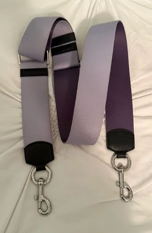 Marc Jacobs Purple Replacement Webbing Crossbody Strap thumbnail 1