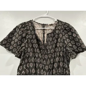 by Anthropologie Women’s Somerset Jumpsuit Wide Leg Paisley Small S thumbnail 3