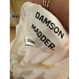 Damson‎ Madder Cassidy Long-Sleeve Eyelet Mini Dress White Size 6 thumbnail 7