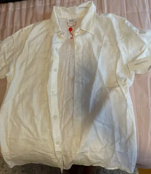 Linen White Shirt thumbnail 1