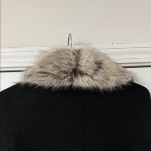 Lauren Ralph Lauren Removable Faux-Fur Collar Poncho thumbnail 7