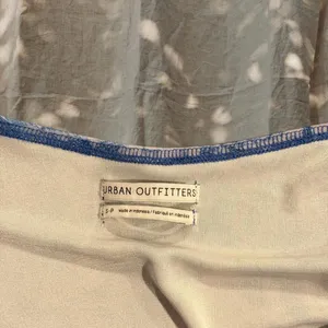 Urban Outfitters Blue Floral Cowl Neck Long Sleeve thumbnail 4