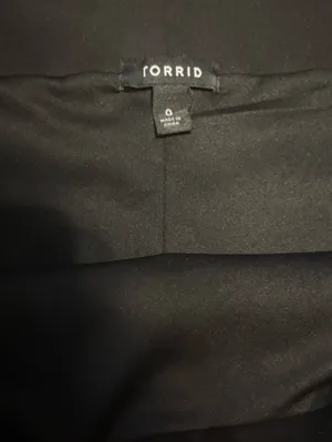 torrid Black Sequin Mini Skirt with Blue Accents thumbnail 2