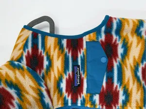 Patagonia Synchilla Snap-T Vest Women S Wild Desert Prairie Gold Aztec thumbnail 5