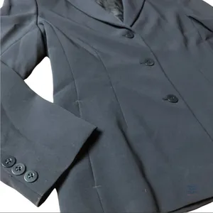 Anne Klein Black Blazer Suit Jacket Size Small Pre-Loved thumbnail 2