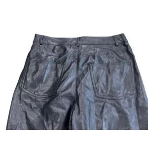 Urban Outfitters Faux Leather Wide Leg Pants Women's 30 High Rise 5 Pocket thumbnail 7