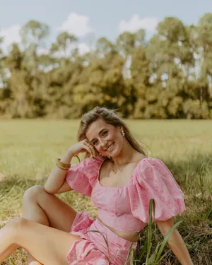 Pink skirt and top set thumbnail 5