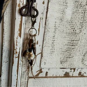 Handmade Bohemian Beaded Key Holder thumbnail 2