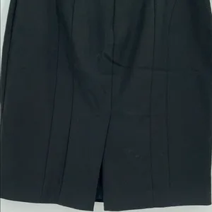 Flavio Castellani Black Pencil Skirt IT 46 Made in Italy thumbnail 6