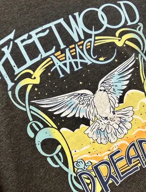 Fleetwood Mac Rock Band Dreams Songbird Shirt thumbnail 2