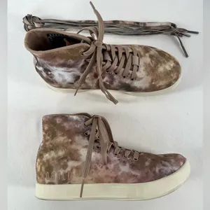Nobull High Too Unisex Trainer Shoes in Pink Tie‎ Dye Size Woman’s 7 Men’s 5.5 thumbnail 1