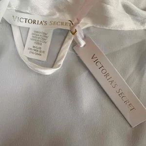 Victoria's Secret Bridal Rhinestone Bride White Long Sleeve Silky Robe Size M/L thumbnail 8