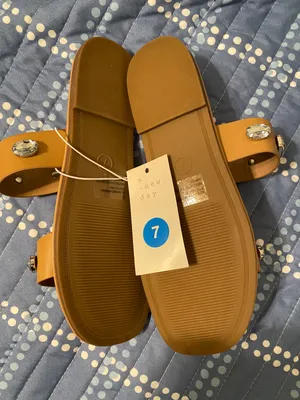 A New Day Tan Sandals thumbnail 3