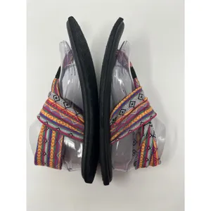 Sanuk Yoga Sling 2 Geometric Knit Sandal Women 9 Multicolor Boho Hippie Tribal thumbnail 6