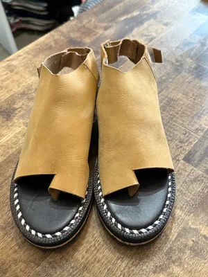 FREE PEOPLE Carlsbad BOHO Leather Sandals Size 7 thumbnail 3