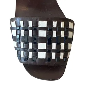 Tory Burch Emori Slingback Sandals‎ Wood Lucite Heel 8.5 thumbnail 13