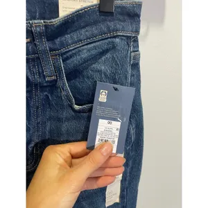Universal Threads Flare Jeans Women 00 Blue High‎ Rise Comfort Stretch Denim Boho thumbnail 4