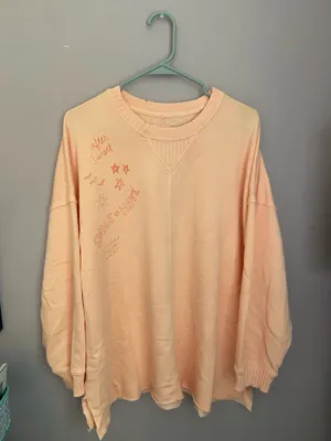 Aerie Peach Sweatshirt thumbnail 2