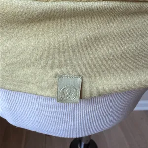 Lululemon Pleated Modal Fleece Pulover Dew Green thumbnail 6