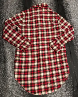 Womens medium Lauren Ralph Lauren long sleeve sleep shirt-embroidered crest thumbnail 3