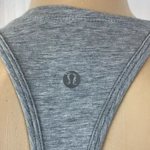 Lululemon Gray Sleeveless Racerback Athletic Sport Tank Top 6 thumbnail 4