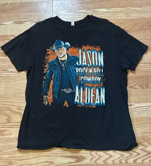 Jason Aldean concert t shirt thumbnail 1
