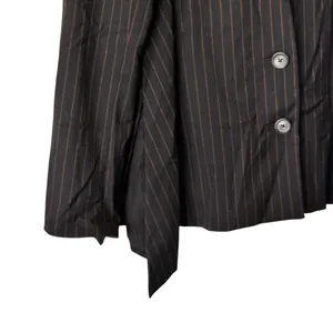 We The Free Black and Brown Pinstripe Blazer Size M thumbnail 6