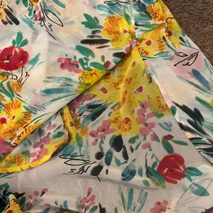 Fig‎ & flower sheer floral tunic top M thumbnail 8