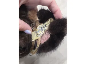 Vintage Jogant Mink Fur hat With Netting (netting broken) thumbnail 3