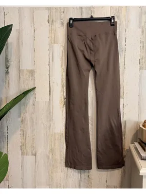 Dazy Women’s Large Brown High Waist Flare Leggings thumbnail 8