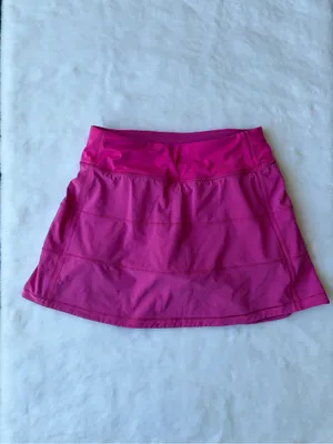 Women’s Lululemon Pace Rival Skirt in Sonic Pink thumbnail 5