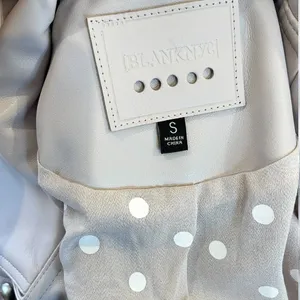 BLANKNYC | Pure Motivation Vegan Leather Moto Jacket w/ Quilting Stitch Small thumbnail 14
