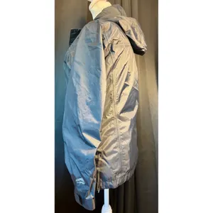 Columbia Omni-Tech Waterproof Rain Jacket Black Hooded Shell RL2436 Womens M thumbnail 2