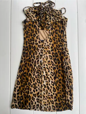 Forever 21 Animal Print Mini Dress, Size S thumbnail 6