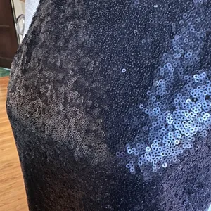 FREE PEOPLE Liquid Shine Black Sequin High Neck Cocktail mini dress Extra Small thumbnail 4