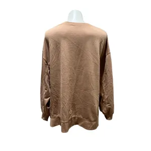 Z Supply Women's Beige Long Sleeve Crew Neck T-Shirt Size S thumbnail 5